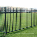 Powder Coated Black Ornamental Residential Decorative Metal Garden Fence.